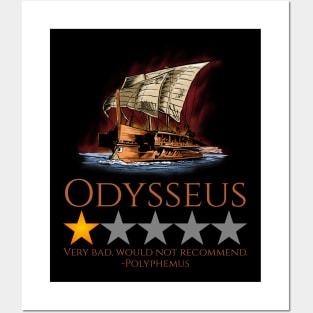 Odysseus - Ancient Greek Mythology Meme - The Odyssey Posters and Art